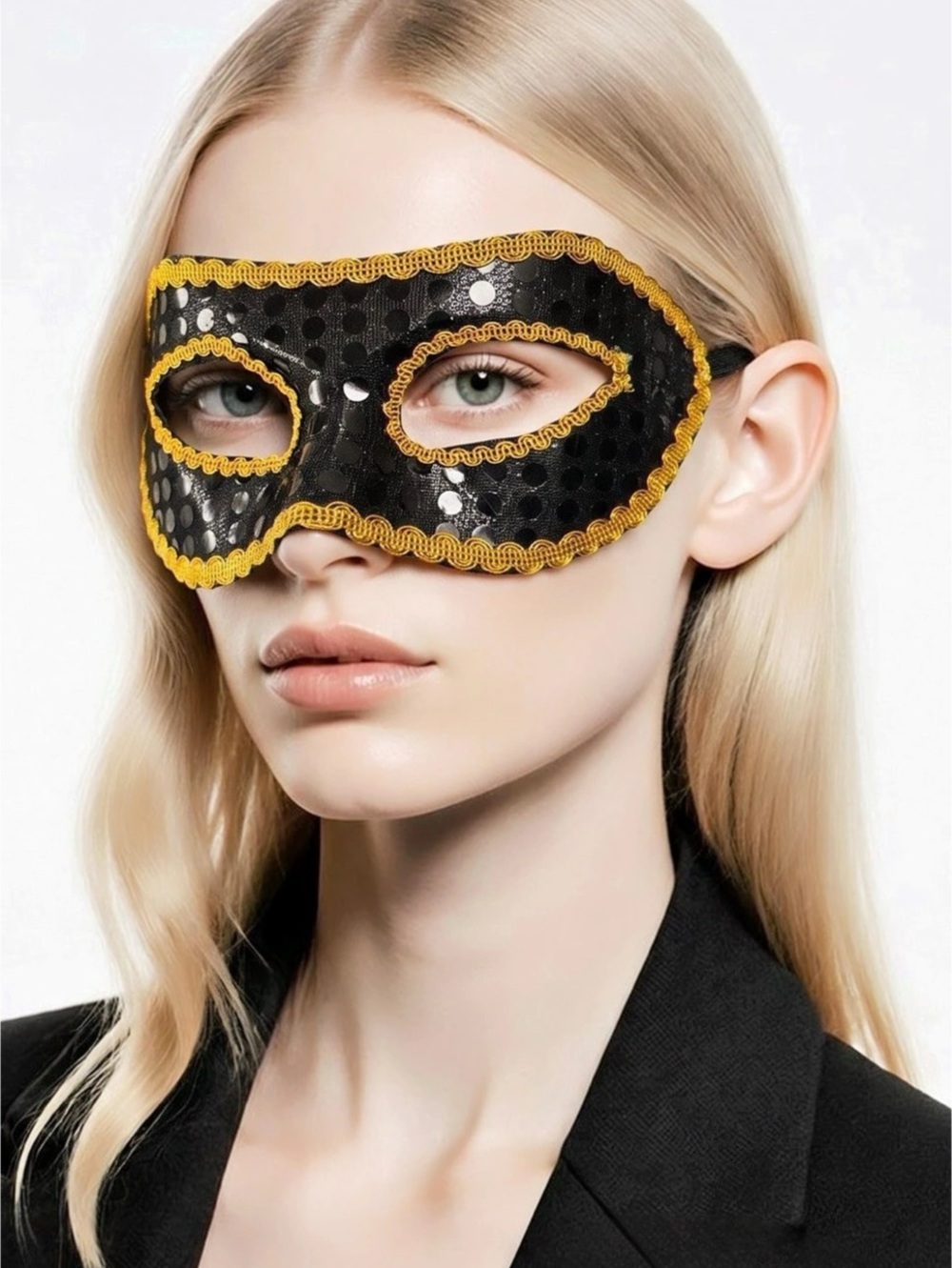 $6 Add-on | Halloween | Venetian Masquerade Half-Mask
